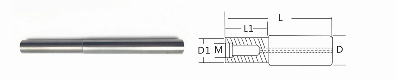 Tungsten Carbide Customized Extension Solid Screwed Boring Bars