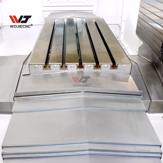 Сверхмощный 3-осевой металлообработка VMC Цена Автомобильный станок с ЧПУ Модульное фрезерование Сверление Резка с чугунной станиной